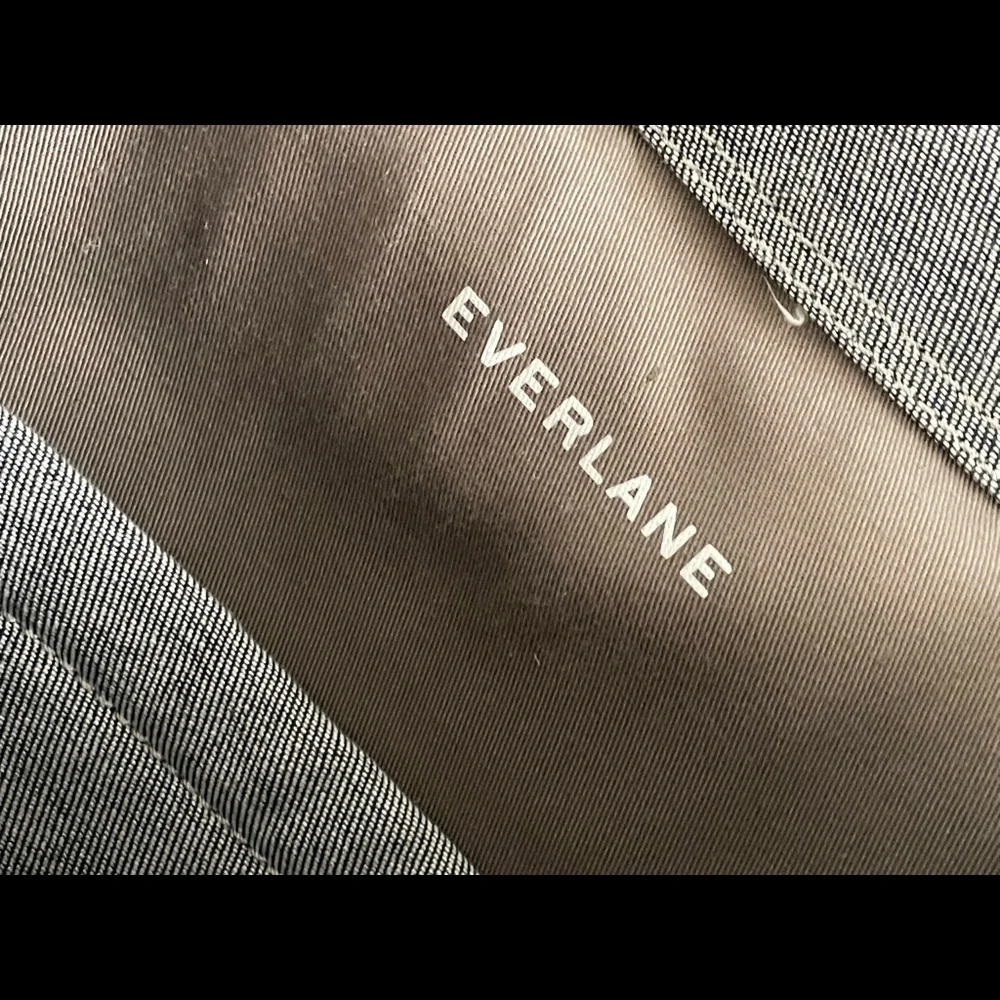 SOLD Everlane Modern Twill Single Snap Backpack Large - Reverse Denim - Picture 5 of 8